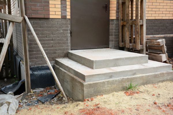 Cost of Cement Steps Construction in Norristown