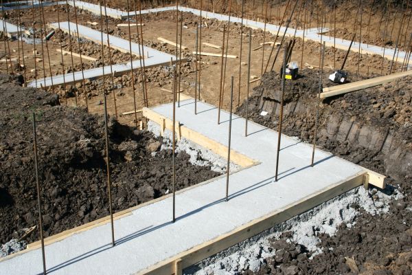 Cost of Footing Construction in Norristown