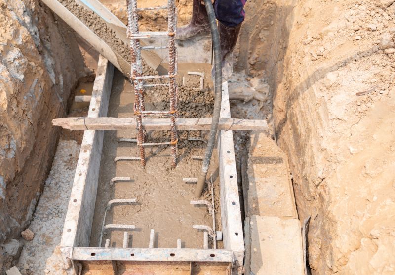 Foundation Wall Pouring