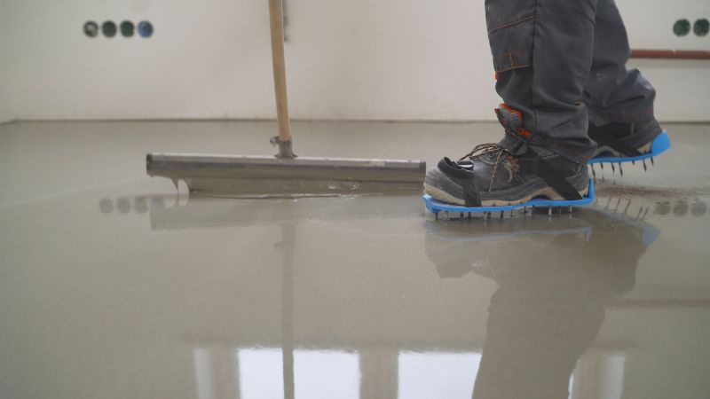 Concrete Flooring Installation detail